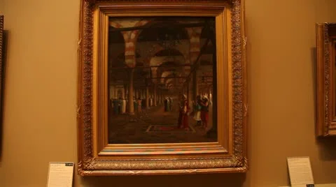 Classical Painting III Video stock 21310248