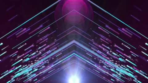 Classical Pink Sky Lines Triangles Shape Motion Background 動画素材 276387149