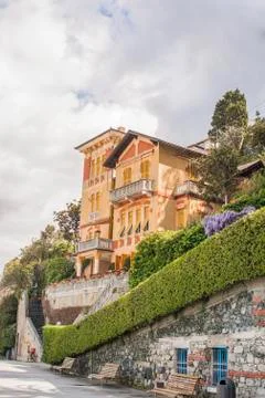 Classical seaside villa Foto stock