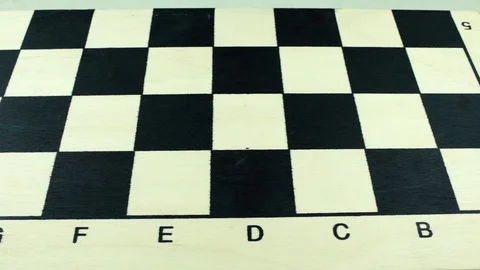 Classical standard chessboard Stock Footage 78836774