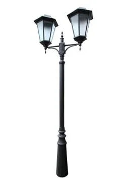 The classical street lantern Stock Photos