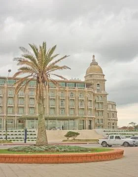Classical style hotel in montevideo Stock-Fotos