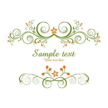Classical vector background Stock Illustration
