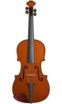Classical violin Illustrazione stock