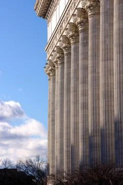 Classicist Colonnade Stock Photos