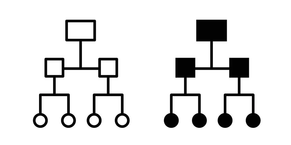 Classification icon design. Simple Vector illustrations.. Stock Illustration