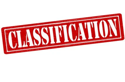 Classification Stock Illustration