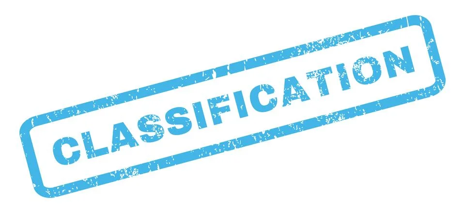 Classification Rubber Stamp Stock Illustration