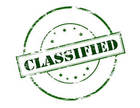 Classified Stock Illustration