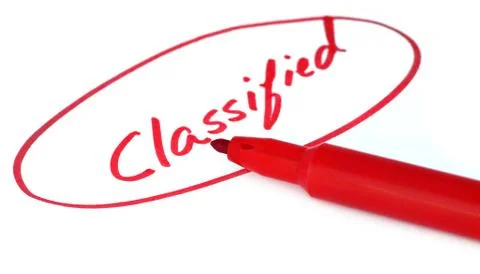 Classified Stock Photos