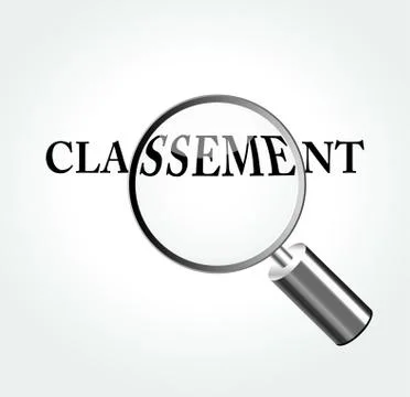 Classifying concept Stock Illustration