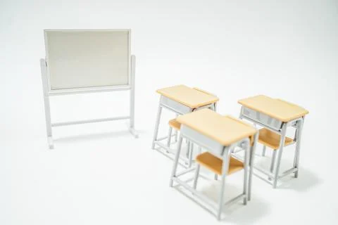 Classroom and whiteboard Stock Photos