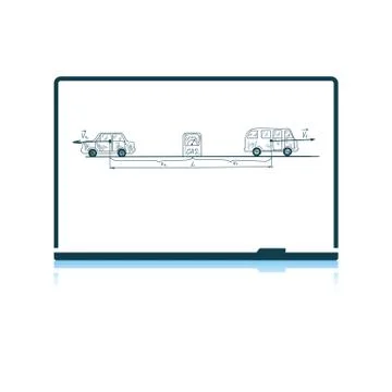 Classroom blackboard icon Stock Illustration