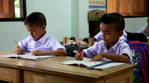 Classroom boy 스톡 동영상 24869173