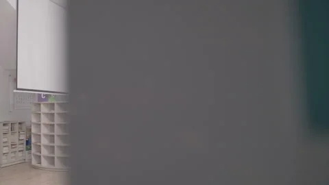 Classroom desgin in kindergarten Stock Footage 133887371