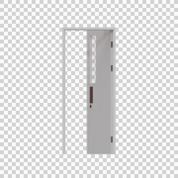 Classroom Door 3D Render Illustration Element 05 Illustrazione stock