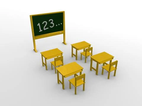 Classroom Stock Illustration