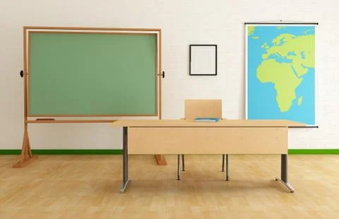 Classroom Stock Illustration