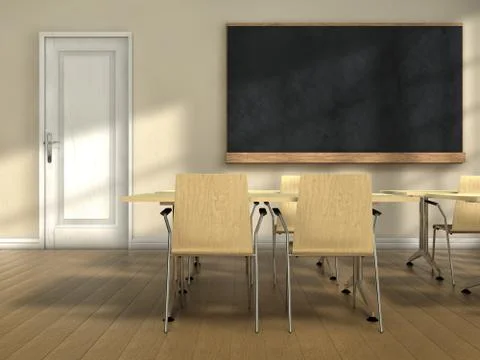Classroom Stock Illustration