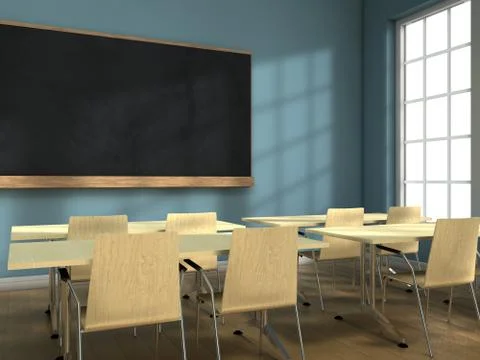 Classroom Stock Illustration