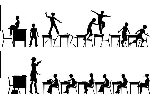 Classroom Stock-Illustration