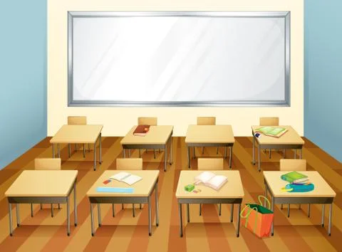 Classroom Stock Illustration