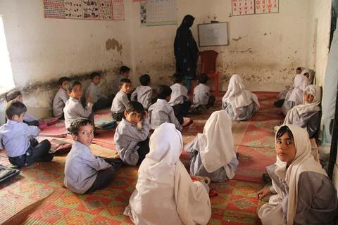 Classroom Foto stock