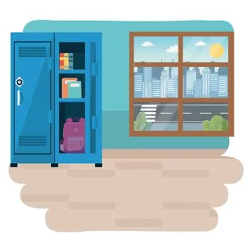 Classroom of school design vector illustration Stock Illustration