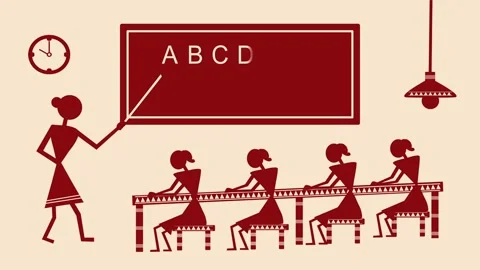 Classroom teaching 库存影片 336159155