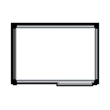Classroom whiteboard school pixel art vector illustration 스톡 일러스트