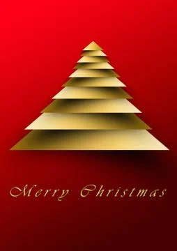 Classy Christmas card Stock Illustration
