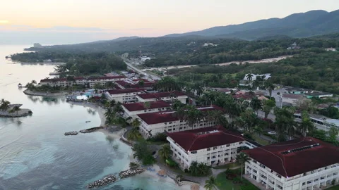 Classy resort in the islands Stock Footage 270335076