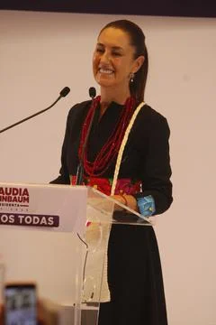 Claudia Sheinbaum Foto stock