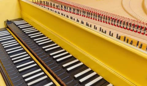 Clavecin Foto stock