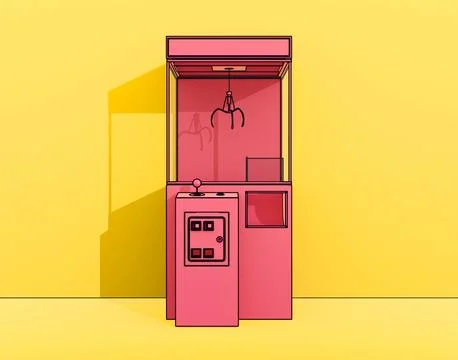 Claw Arcade Game Stock Illustration