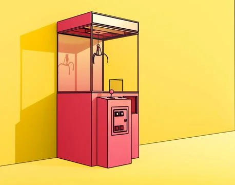 Claw Arcade Game Stock Illustration