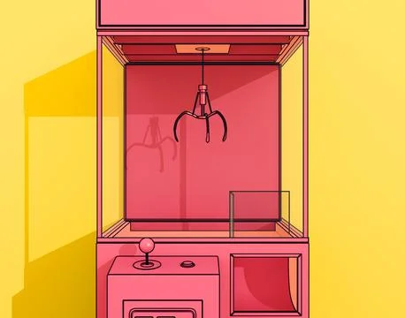 Claw Arcade Game Stock Illustration