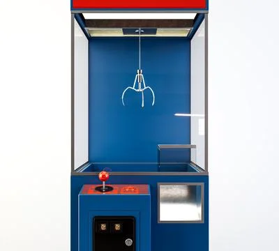 Claw Arcade Game Stock Photos