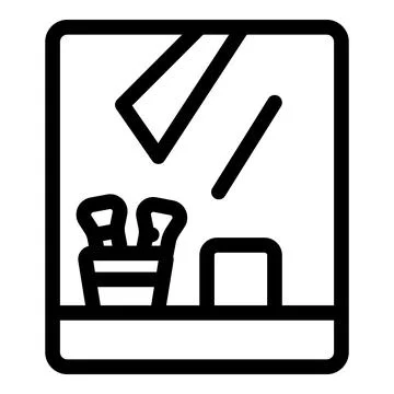 Claw crane arcade machine trying to grab a prize icon Stock Illustration