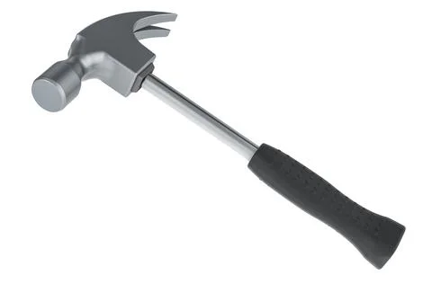 Claw hammer, 3D rendering Ilustración de archivo