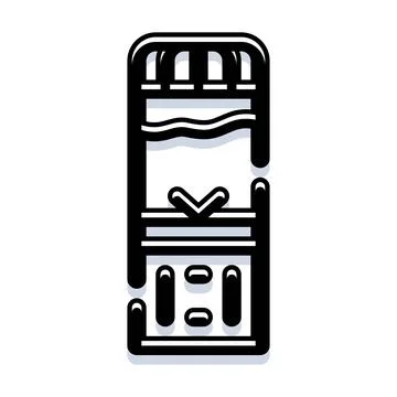 Claw machine arcade game for entertainment and prize 스톡 일러스트