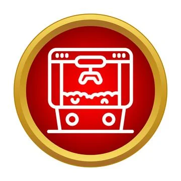 Claw machine arcade game icon for entertainment 스톡 일러스트