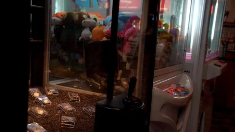 Claw Machine Fail Stock Footage 120766565