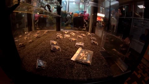 Claw Machine Fail Stock Footage 120766937