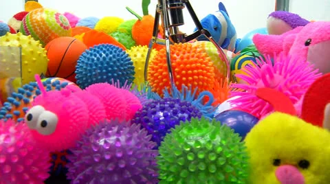Claw machine Stock Footage 24465357