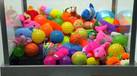 Claw machine Stock Footage 24465559