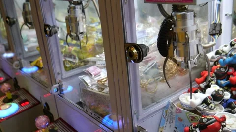 Claw machine game in Taiwan Stock-Footage 264290469