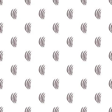Claw marks pattern creating wild animal texture background 库存插图