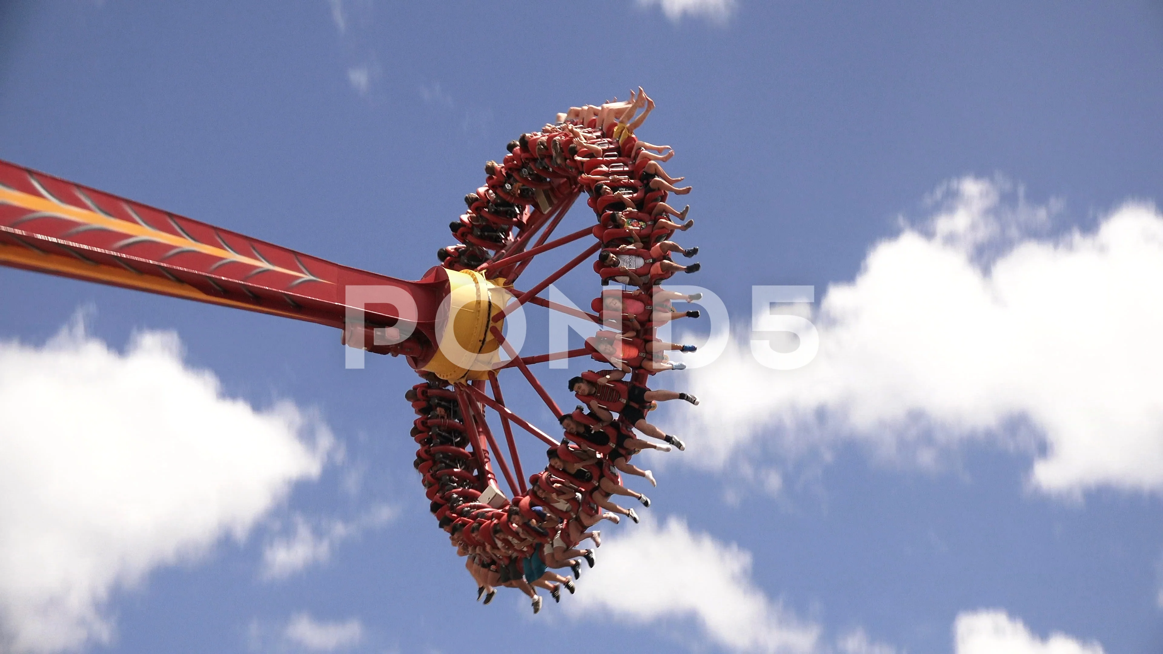 The Claw Ride at Dreamworld on the Gold coast Australia