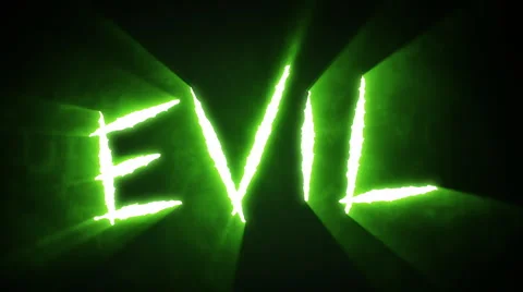 Claw Slashes Evil Green Stock Footage 48040412